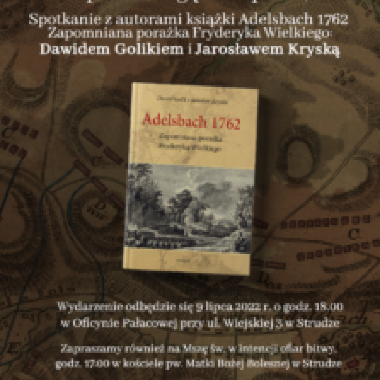 260 rocznica . Bitwa pod Strugą. Pałac Struga._adelsbach_09.07.2022