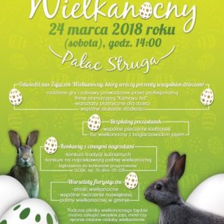 Piknik Wielkanocny.Pałac Struga.2018