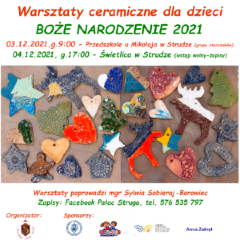 Warsztaty Ceramiczne.BN. Palac Struga.2021